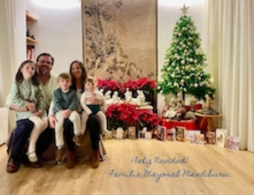 Felicitación de Navidad de la Familia Mayoral Mendiburu