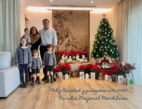 Felicitación de Navidad de la Familia Mayoral Mendiburu